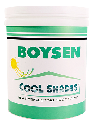 BOYSEN Cool Shades Heat Reflective Colored Roof Coating